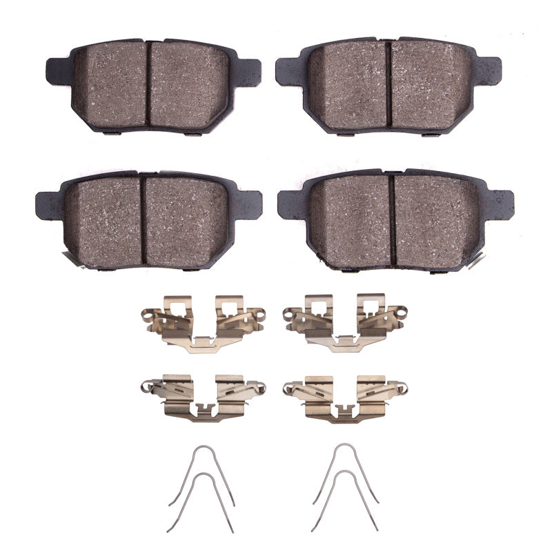 R1 2008-2024 Lexus CT200H Rear R1 Semi Met Pads & Hardware Kit