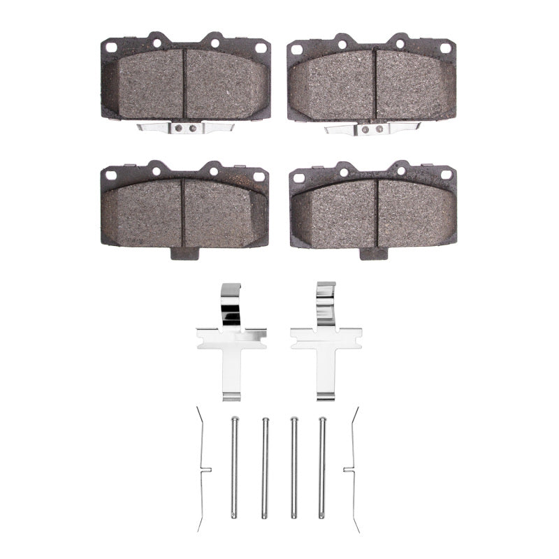 R1 06-07 Subaru Impreza Front Semi Met Pads & Hardware Kit