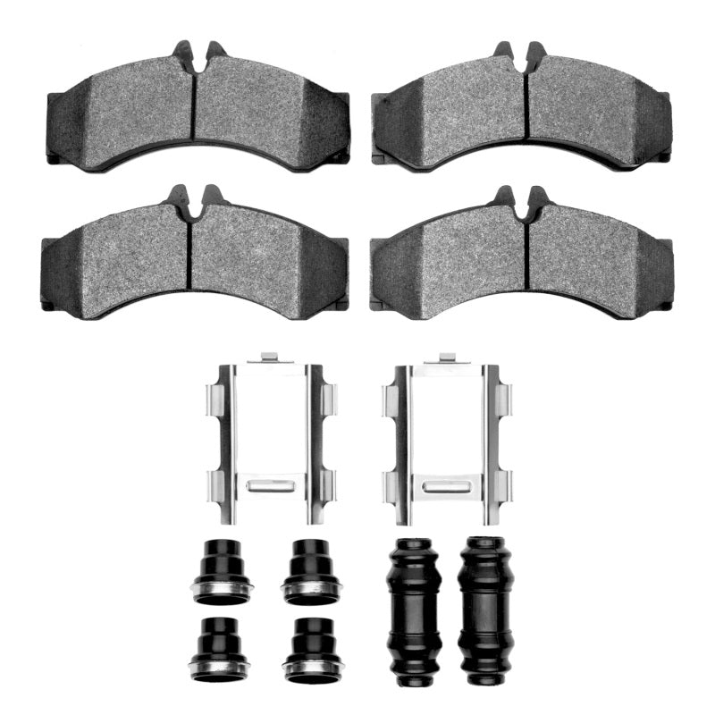 R1 02-06 Dodge Sprinter 2500 Front/Rear Semi Met Pads & Hardware Kit