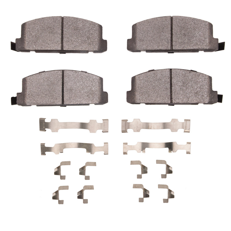 R1 84-87 Isuzu Trooper Front Semi Met Pads & Hardware Kit