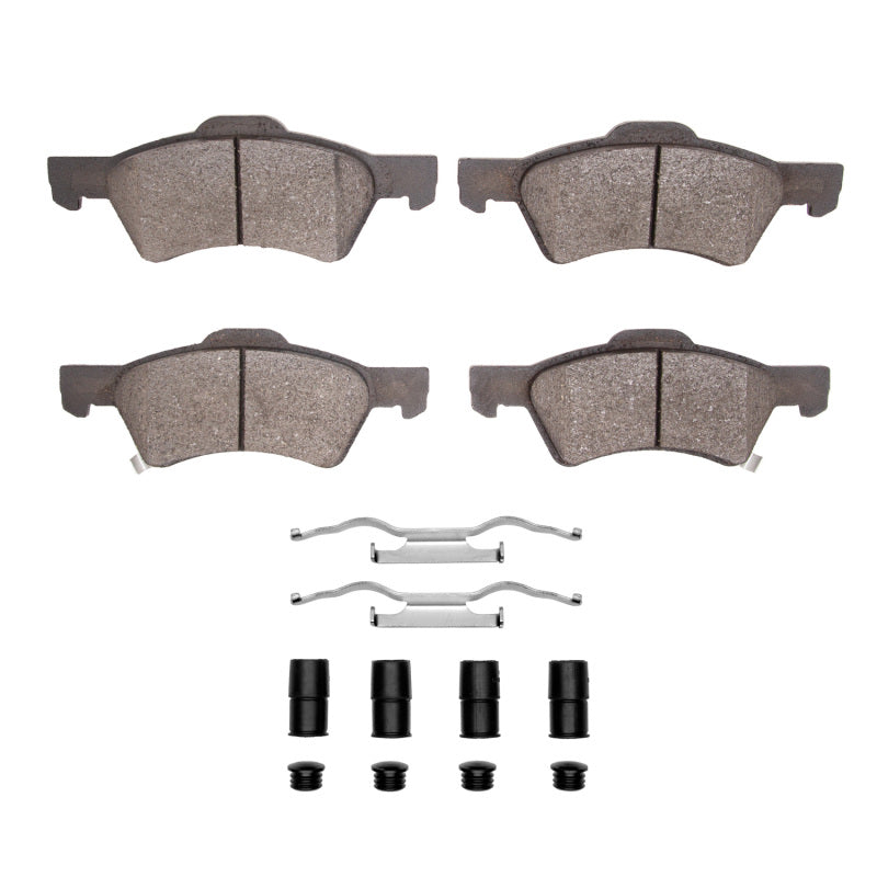 R1 01-07 Chrysler Voyager Front Ceramic Pads & Hardware Kit
