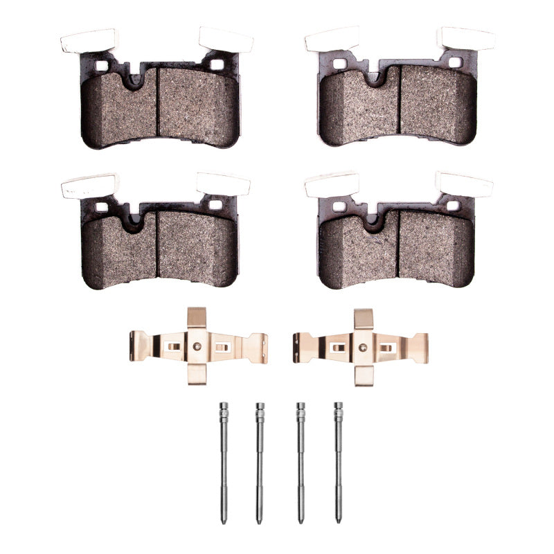 R1 11-13 Mercedes-Benz C63 AMG Rear Semi Met Pads & Hardware Kit