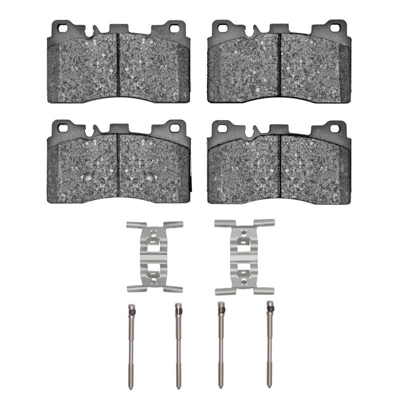R1 10-16 Mercedes-Benz SLS AMG Rear Semi Met Pads & Hardware Kit