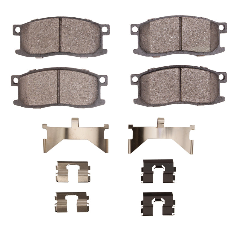 R1 79-82 Honda Prelude Front Semi Met Pads & Hardware Kit