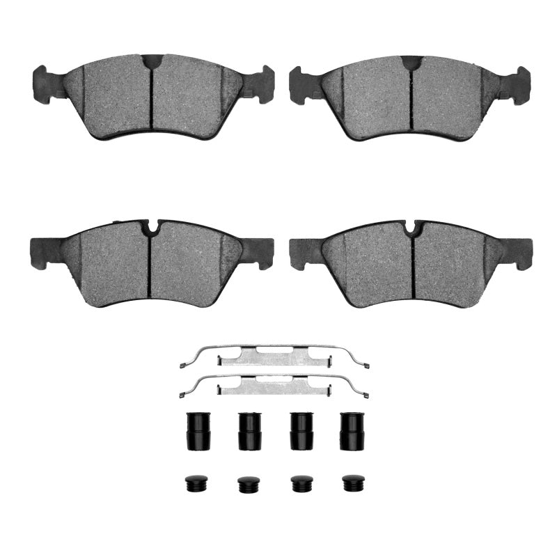 R1 05-12 Mercedes-Benz GL350 Front Semi Met Pads & Hardware Kit