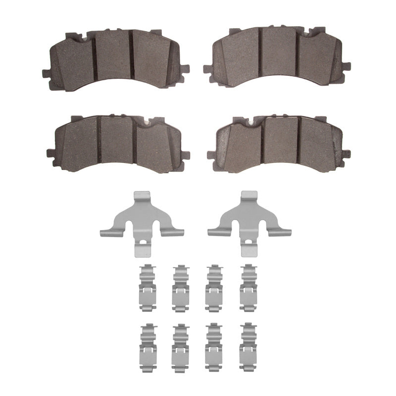 R1 -25 Audi A8 Front Ceramic Pads & Hardware Kit