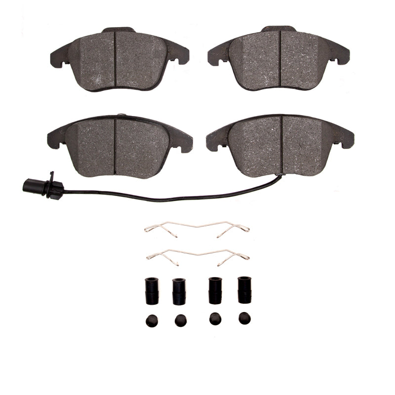 R1 08-17 Audi A5 Front Semi Met Pads & Hardware Kit
