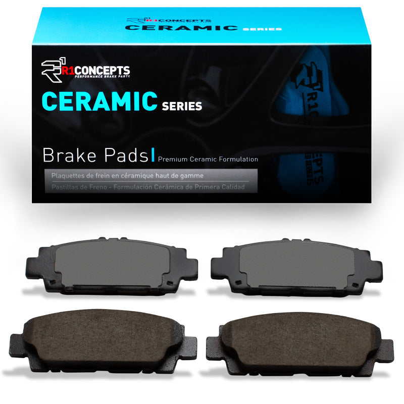 R1 90-92 Lexus LS400 Rear R1 Ceramic Brake Pads