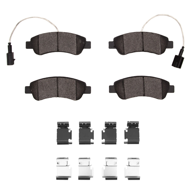 R1 2014-2021 Ram Promaster 3500 Rear R1 Semi Met Pads & Hardware Kit