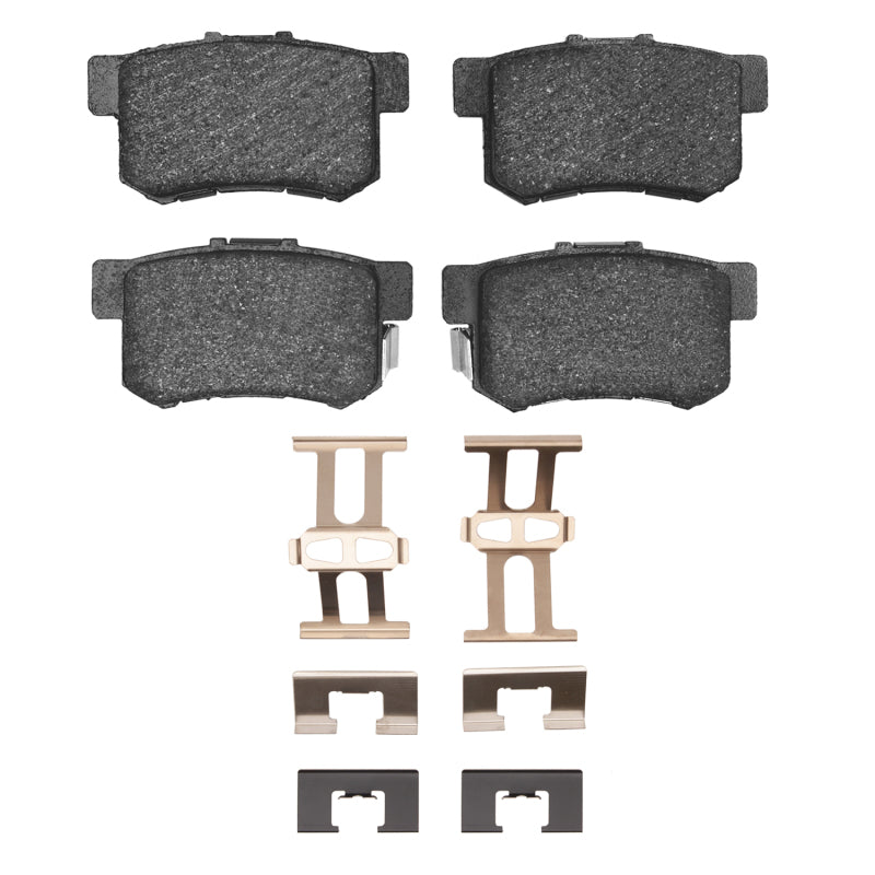 R1 99-04 Acura RL Rear Semi Met Pads & Hardware Kit