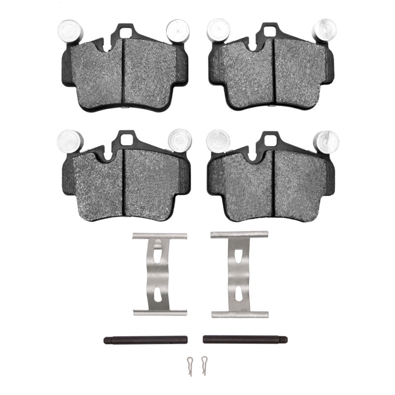 R1 06-12 Porsche Cayman Rear Semi Met Pads & Hardware Kit
