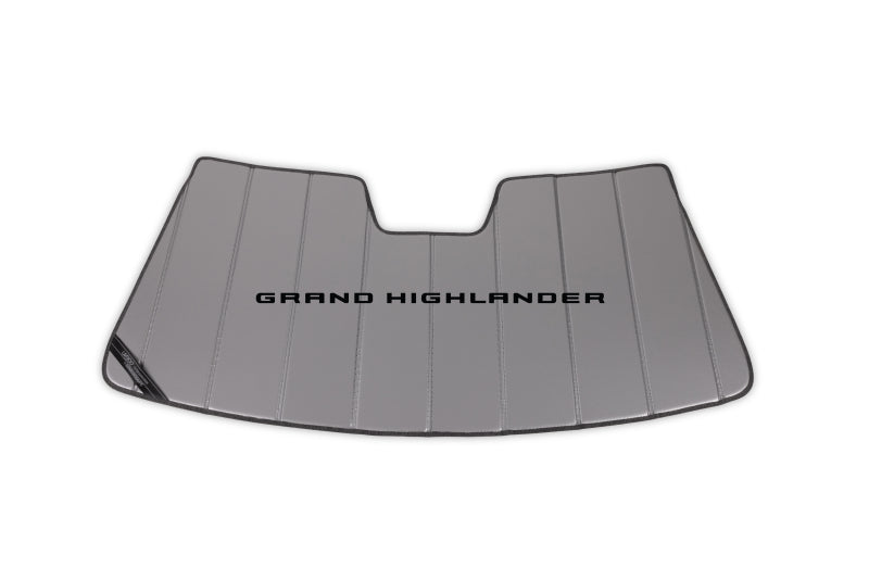 Covercraft 24-26 Toyota Official Licensed UVS100 Custom Sunscreen with Black Grand Highlander Logo