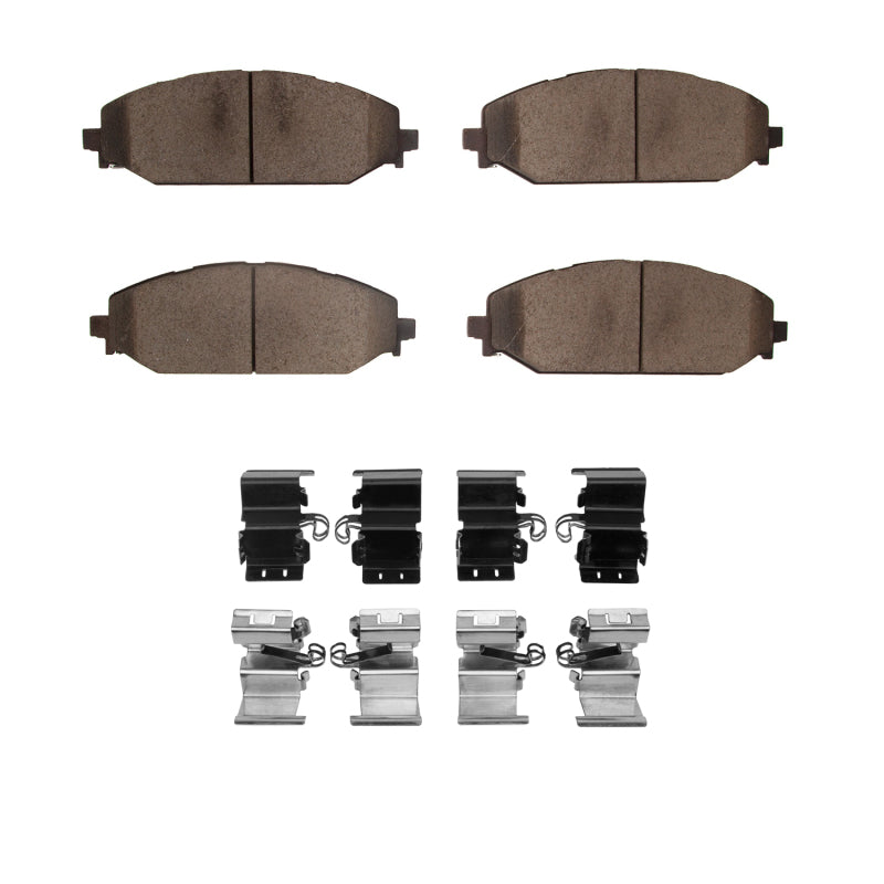 R1 19-25 Jeep Grand Wagoneer L Front Performance Off-Road/Tow Brake Brake Pads & Hardware Kit