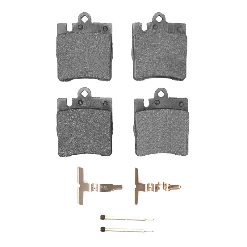 R1 1996-2011 Mercedes-Benz C230 Rear R1 Semi Met Pads & Hardware Kit