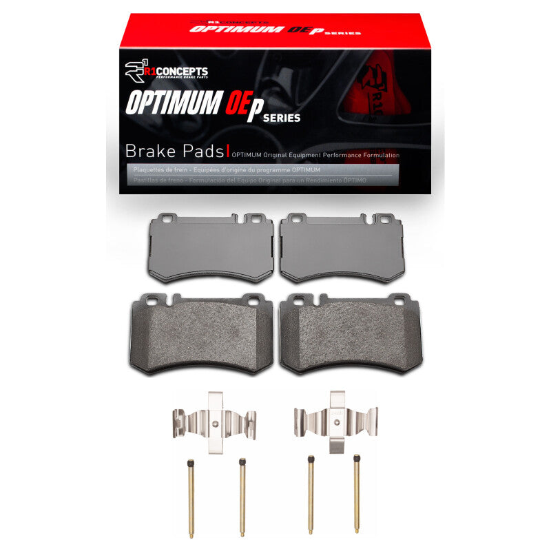 R1 07-13 Mercedes-Benz S600 Rear Optimum OE Pads & Hardware Kit
