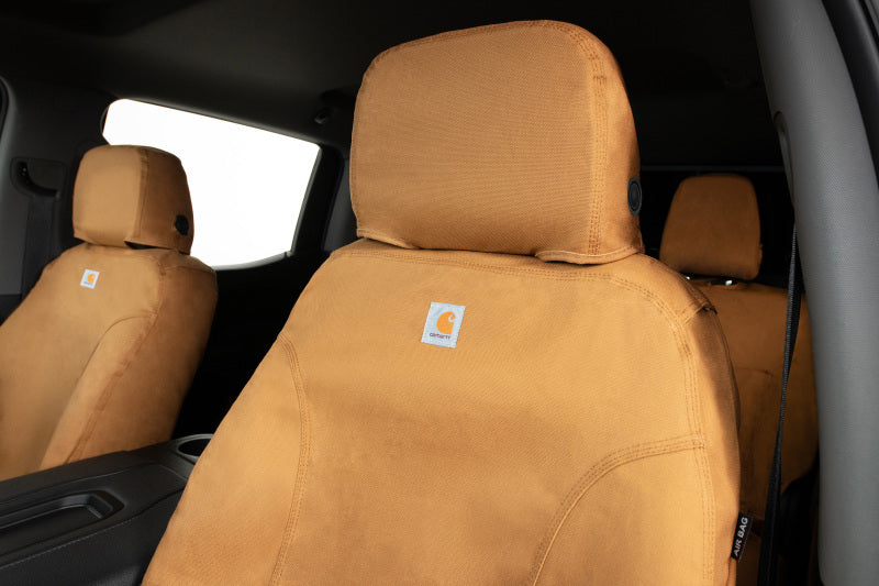 Covercraft 06-09 Dodge Ram Carhartt SeatSaver Custom Front Row Seat Covers - Brown