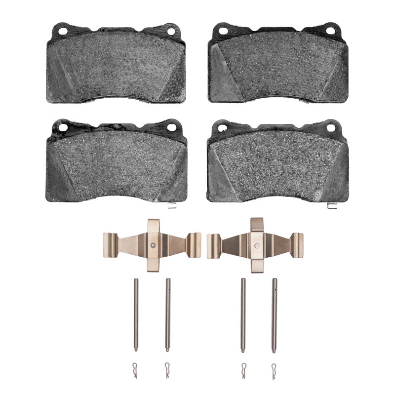 R1 03-20 Subaru BRZ Front Semi Met Pads & Hardware Kit