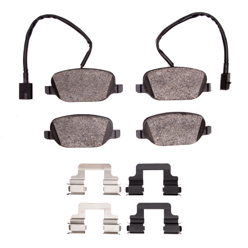 R1 15-20 Alfa Romeo 4C Rear Semi Met Pads & Hardware Kit