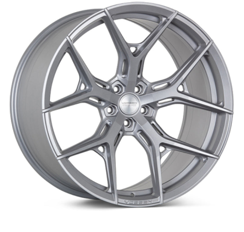 Vossen HF5 - 22x10 - ET32 - 5x112 - 66.56 - FLAT - SS - SATIN SILVER