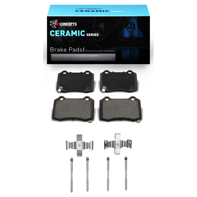R1 2018-2025 Dodge Durango Rear R1 Ceramic Pads & Hardware Kit