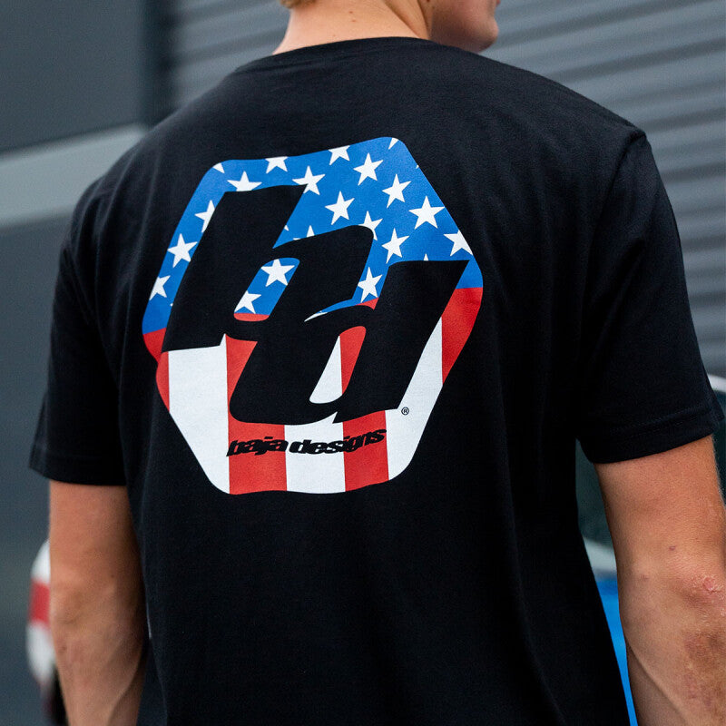 Baja Designs Freedom Mens T-Shirt Universal - XXL Black