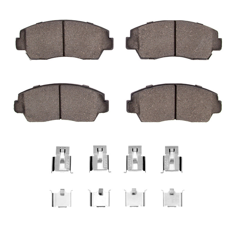 R1 86-93 Mazda B2600 Front Ceramic Pads & Hardware Kit