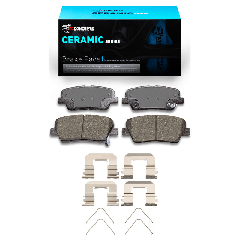 R1 11-17 Hyundai Equus Rear Ceramic Pads & Hardware Kit