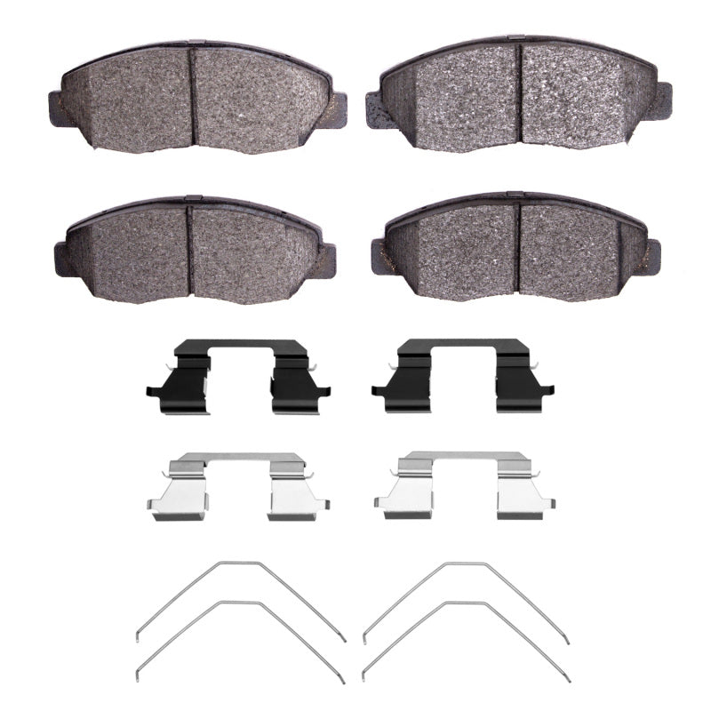 R1 96-15 Honda Civic Front Performance Sport Pads & Hardware Kit