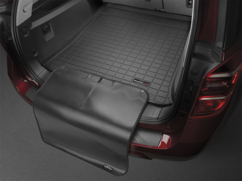 WeatherTech 23-25 Toyota Corolla Hybrid Behind 3rd Row Cargo Liner w/Bumper Protector - Black