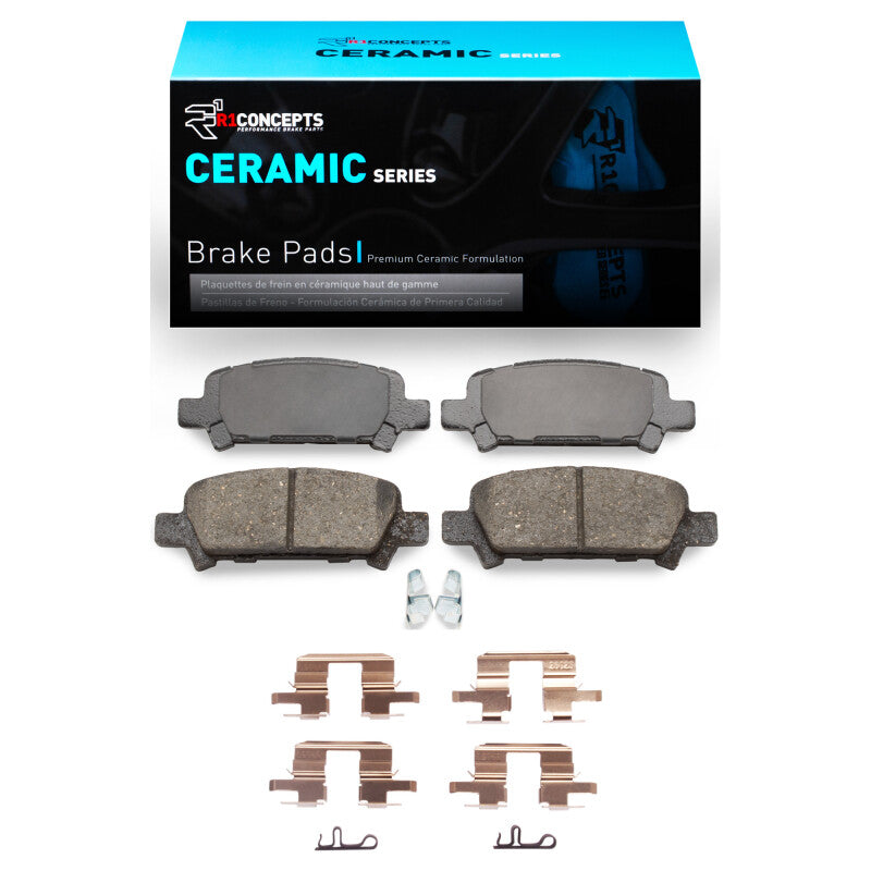 R1 98-06 Subaru BAJA Rear Ceramic Pads & Hardware Kit
