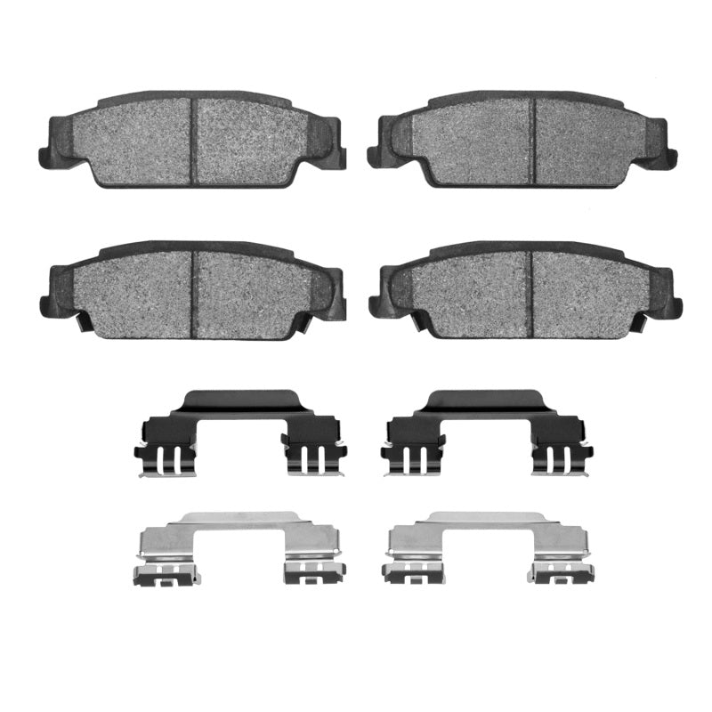R1 03-11 Cadillac STS Rear Semi Met Pads & Hardware Kit