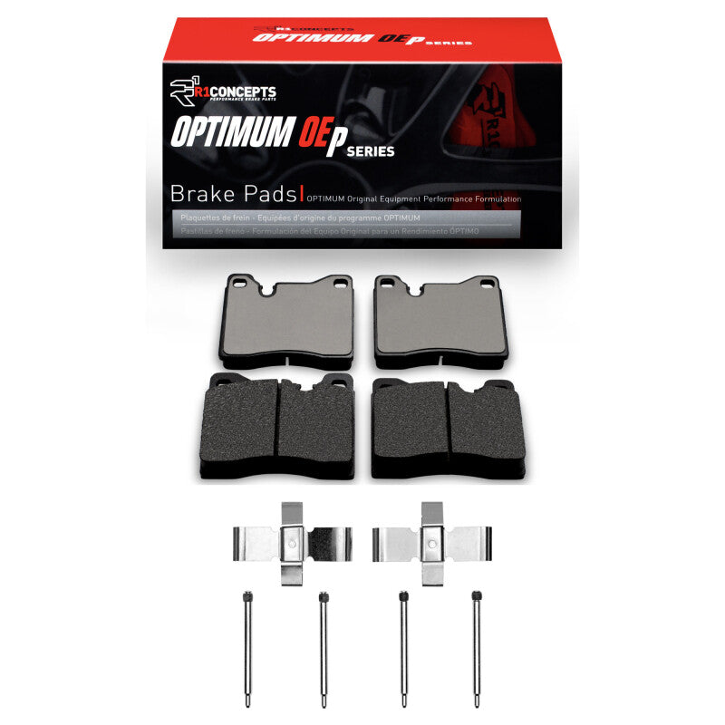 R1 76-86 BMW 630CSI Front Optimum OE Pads & Hardware Kit