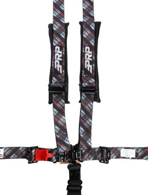 PRP Seats 5.2 Harness w/ Removable Pads- Plaid