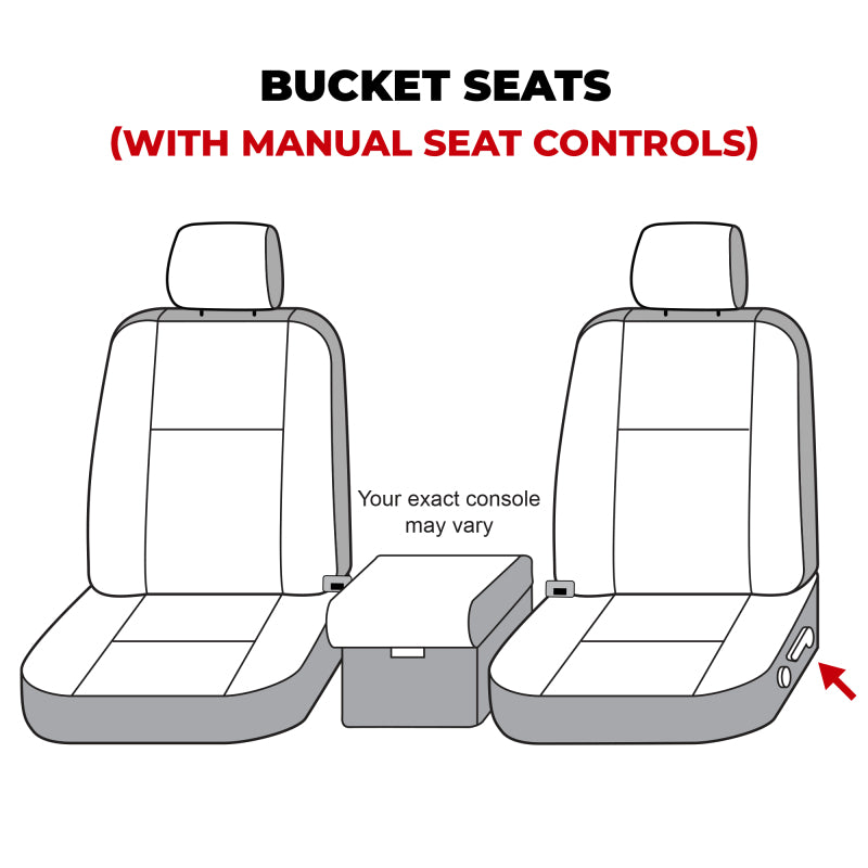 Covercraft 07-13 Toyota Tundra Polycotton SeatSaver Custom Front Row Seat Covers - Taupe