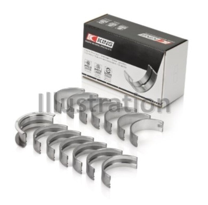 King Engine Bearings BMW N55B30A/N53B30A/N52B30A Main Bearing Set - Size +0.75mm