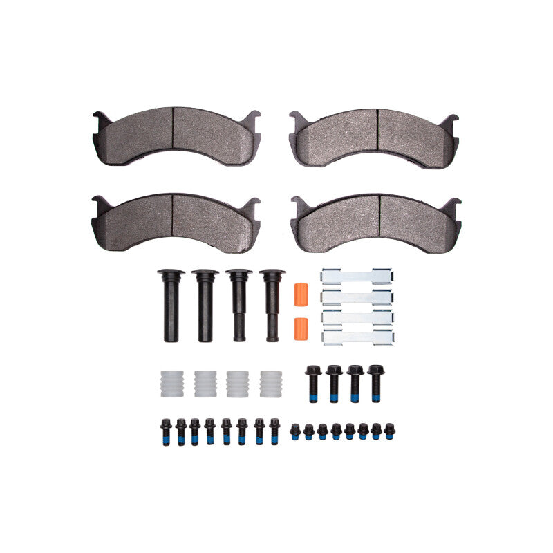 R1 98-25 Beaver Motorcoach Monterey Front/Rear Ceramic Pads & Hardware Kit