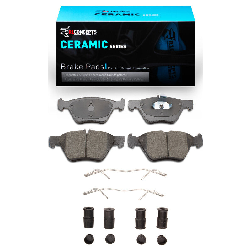 R1 04-09 Mercedes-Benz E280 (Canada) Front Ceramic Pads & Hardware Kit