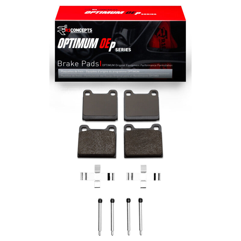 R1 63-65 Porsche 356 Front Optimum OE Pads & Hardware Kit