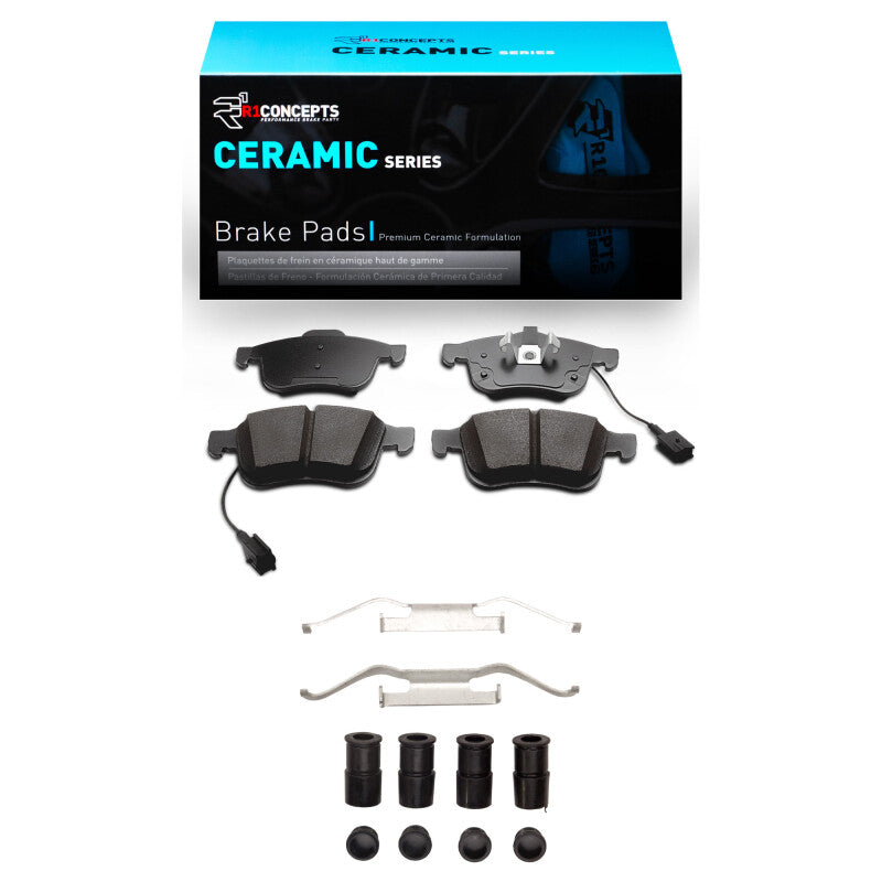 R1 15-22 Ram Promaster City Front Ceramic Pads & Hardware Kit