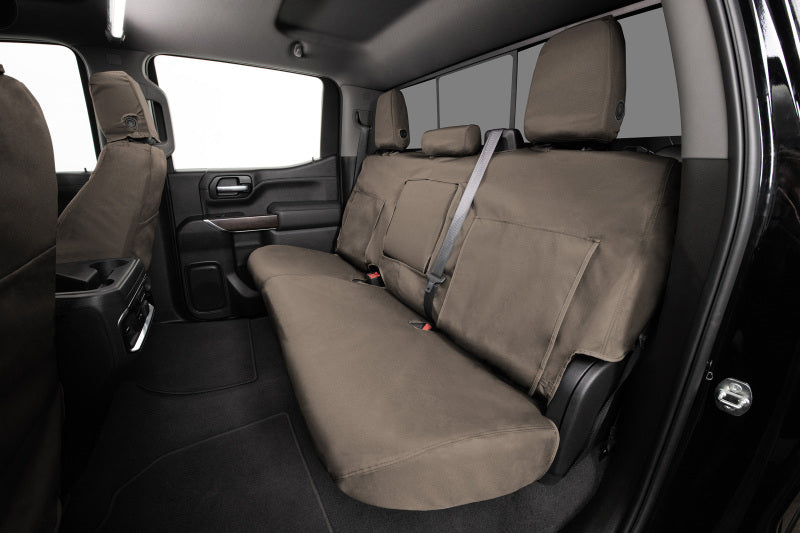 Covercraft 99-02 Chevrolet Tahoe Waterproof Polyester SeatSaver Custom Front Row Seat Covers - Taupe