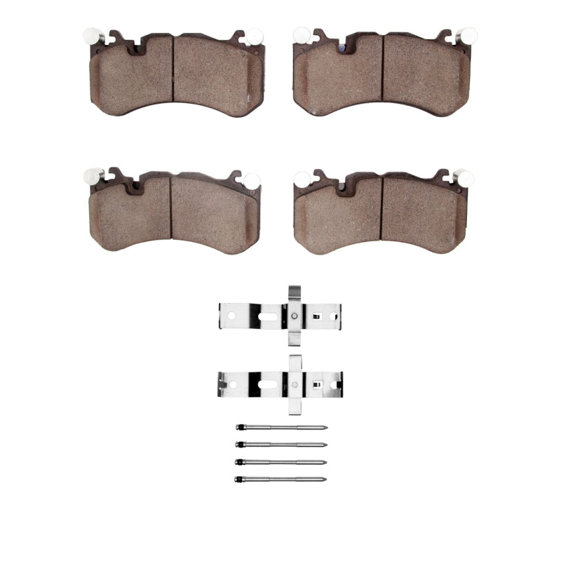 R1 08-11 Mercedes-Benz SL65 AMG Front Semi Met Pads & Hardware Kit