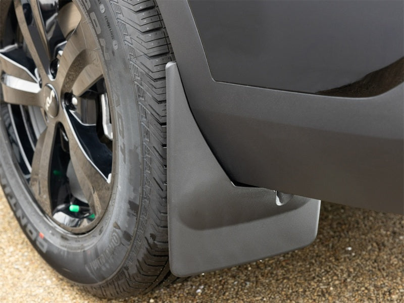 WeatherTech 24-26 Kia Sorento Rear Mudflaps - Black
