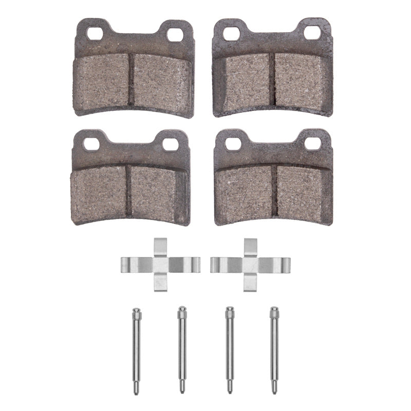 R1 95-97 Kia Sephia Rear Optimum OE Pads & Hardware Kit