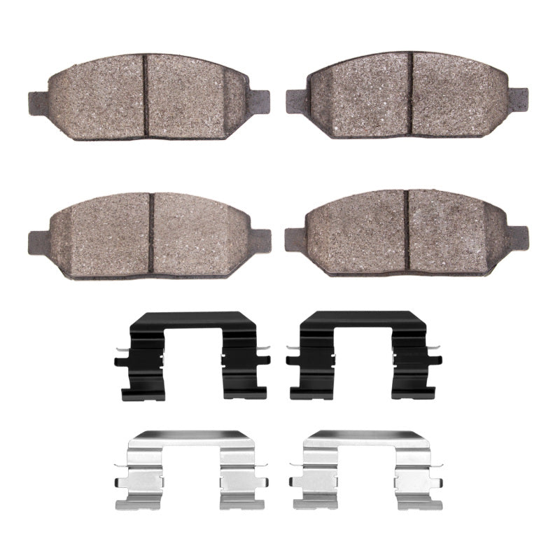 R1 2017-2018 Chevrolet SPARK (Mexico) Front R1 Ceramic Pads & Hardware Kit