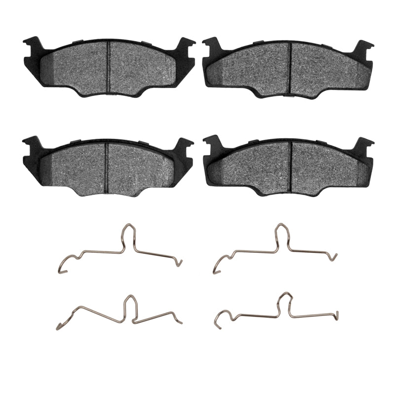 R1 80-84 Volkswagen Rabbit Convertible Front Semi Met Pads & Hardware Kit