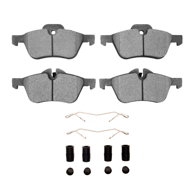 R1 02-08 Mini Cooper (Excl Clubman) Front Semi Met Pads & Hardware Kit