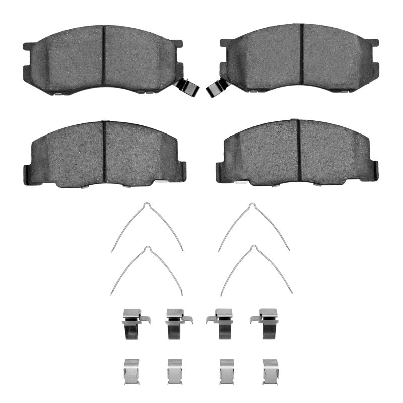 R1 91-97 Toyota Previa Front Ceramic Pads & Hardware Kit