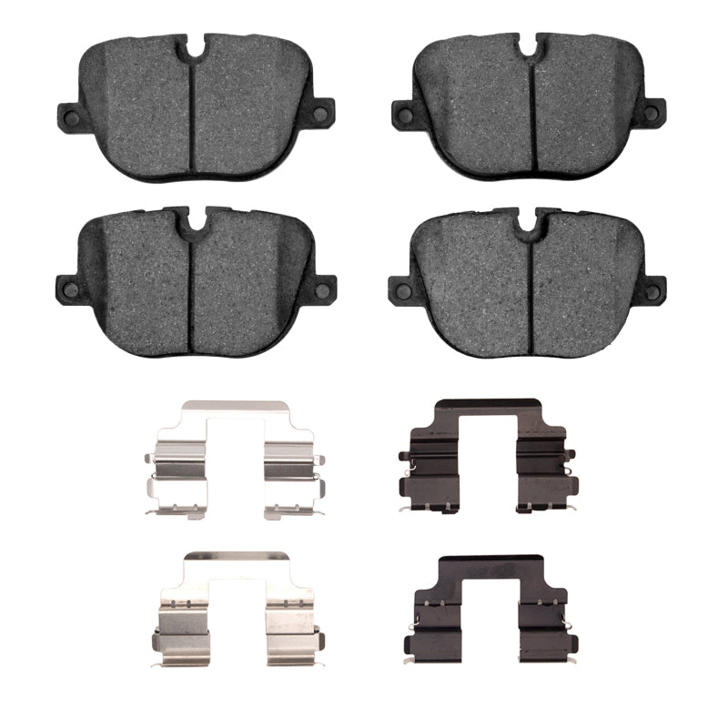 R1 10-13 Land Rover Range Rover Sport Rear Semi Met Pads & Hardware Kit