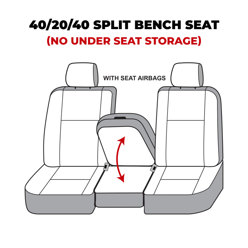 Covercraft 11-16 Dodge Ram Carhartt Super Dux SeatSaver Custom Front Row Seat Covers - Black