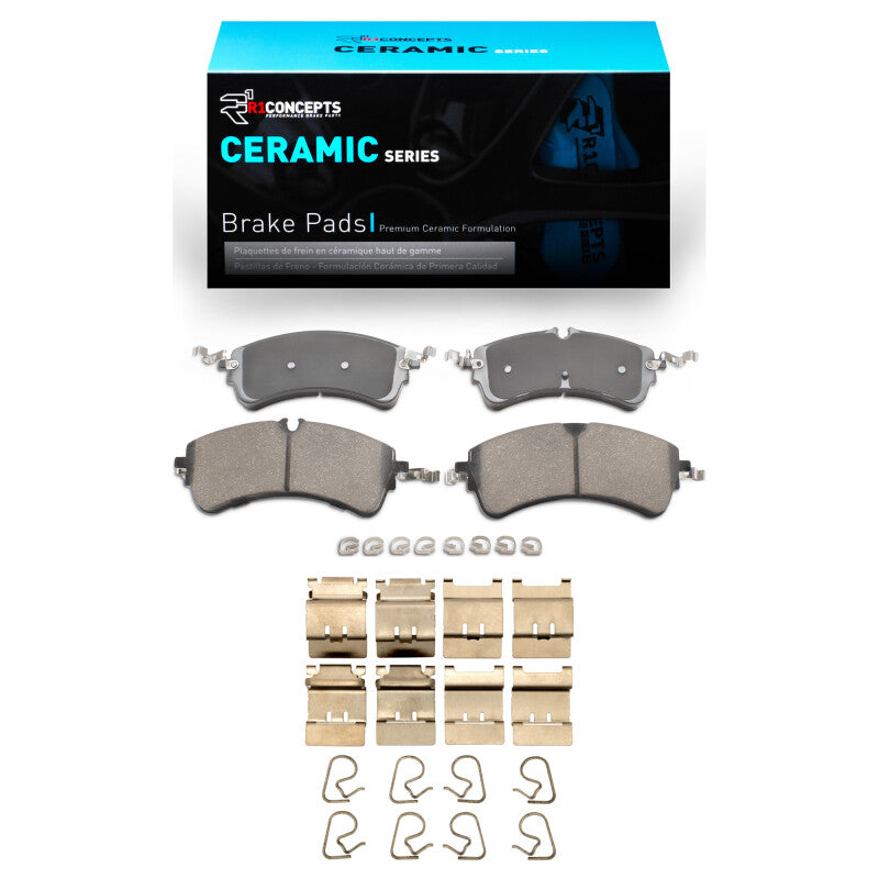 R1 20-25 Ford Transit-350/SRW Rear Ceramic Pads & Hardware Kit